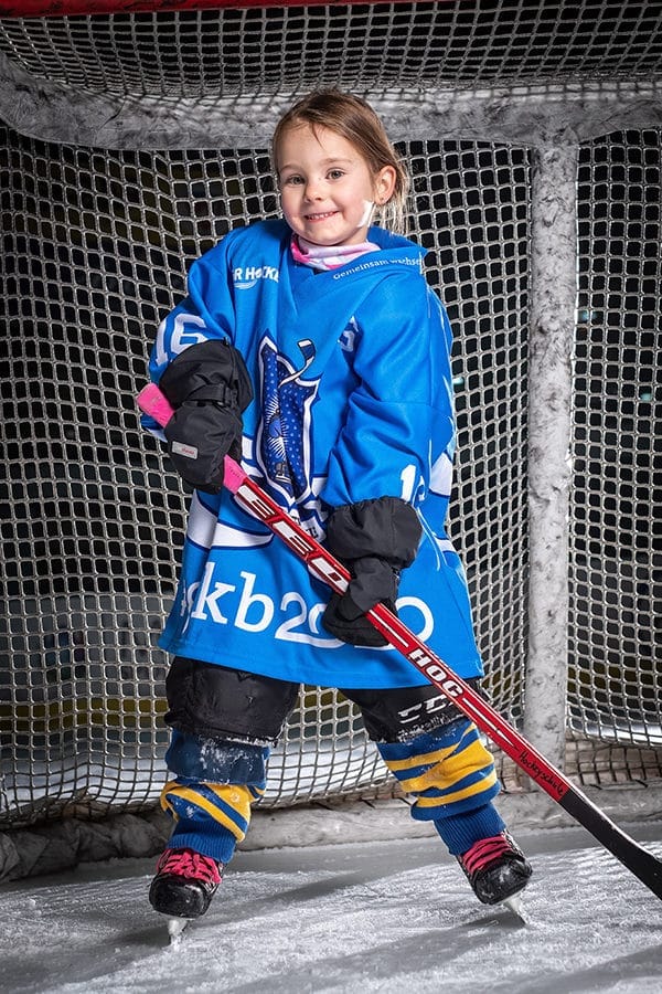 EHC Arosa-Hockeyschülerin Finja Buchli