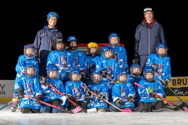 Gruppenbild 2019/2020 Hockeyschule | © Foto: Foto Homberger Arosa